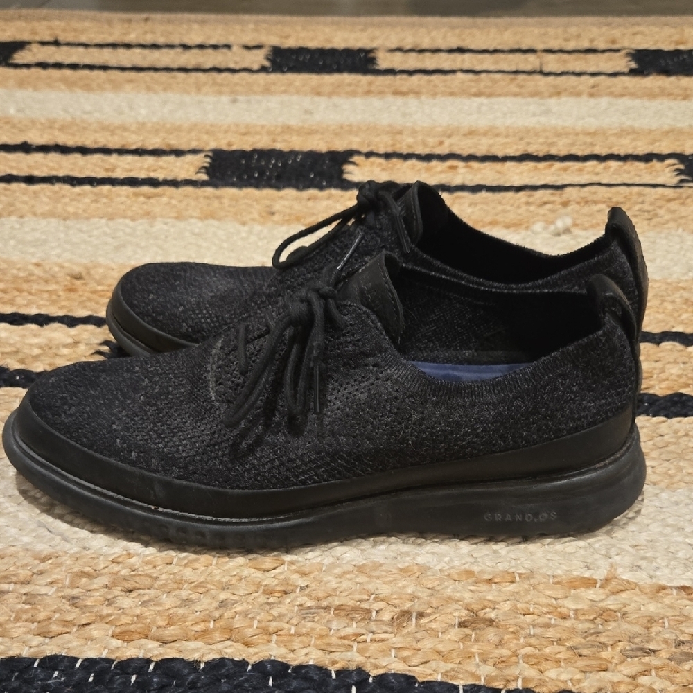 Cole Haan OS Mens Sneakers, Upper Knit, Lace Up, 10, GUC, Comfort